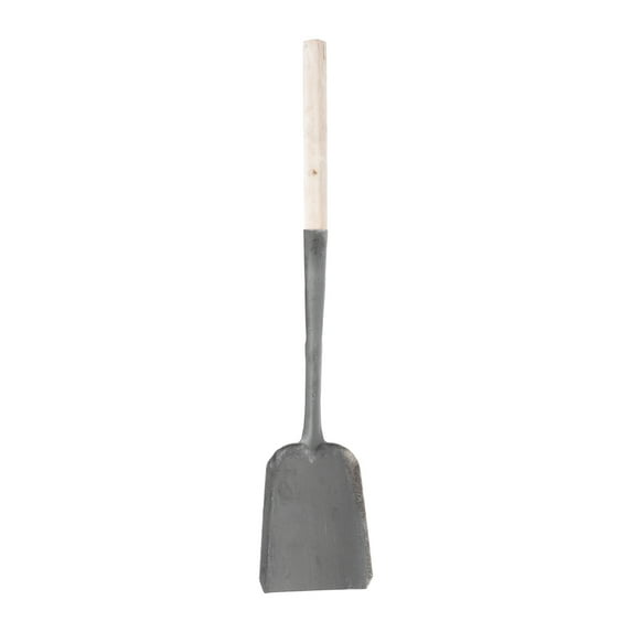 Iron Stove Shovel with Handle for Efficient Kitchen and Fireplace Cleaning, Available in Multiple Colors