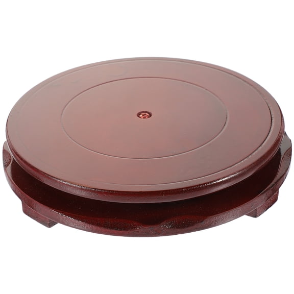 Eease Fish Tank Wooden Risers Round Pedestal Stand (16cm)