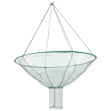 Eease Foldable Fish Trap Fishing Net Mesh Cage for Minnows Lobster Shrimp Crab
