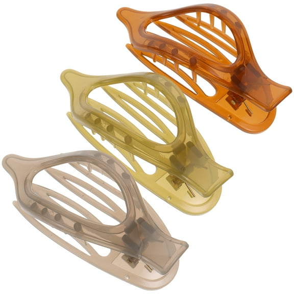 Eease French Barrette Hair Clips 3pcs Women Hair Styling Tool