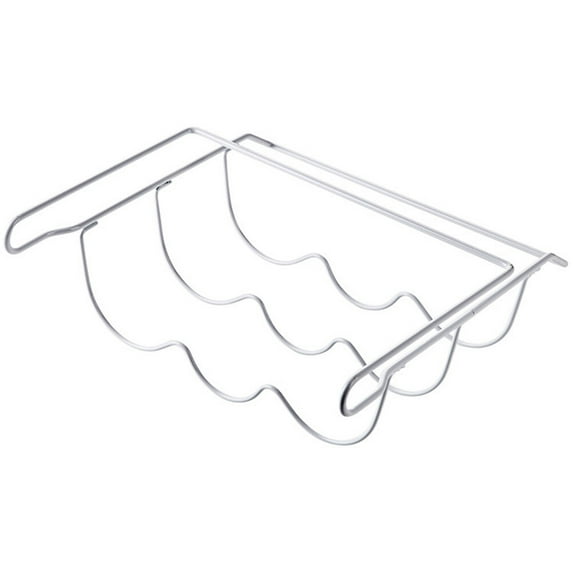 Fridge Wine Rack Bottle Shelf Holder for Kitchen - Holds 3 Bottles