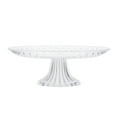 thumbnail image 1 of Eease Glass Cake Display Stand Tray: Footed Cake Plate Server Party Serving Tray, 1 of 7