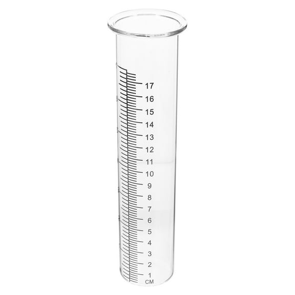 Eease Glass Rain Measurement Tube: Digital Rain Gauge for Garden Outdoor