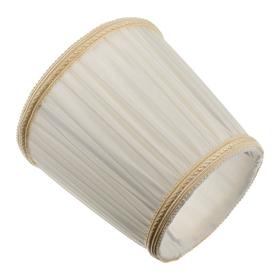 Eease Gray Pleated Cloth Lampshade for Table/Floor Lamps - Medium Size