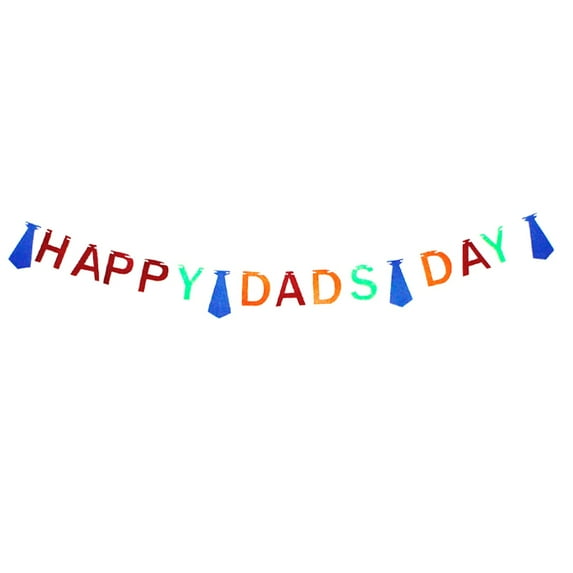 TABLZONE Felt Father's Day Decorations Pink Heart Design Party Ornament