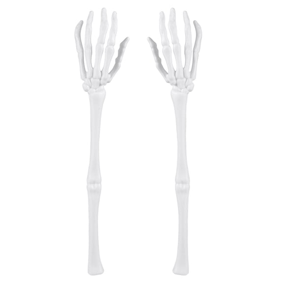 Eease Halloween Skeleton Hand Salad Tongs - 2 Pcs