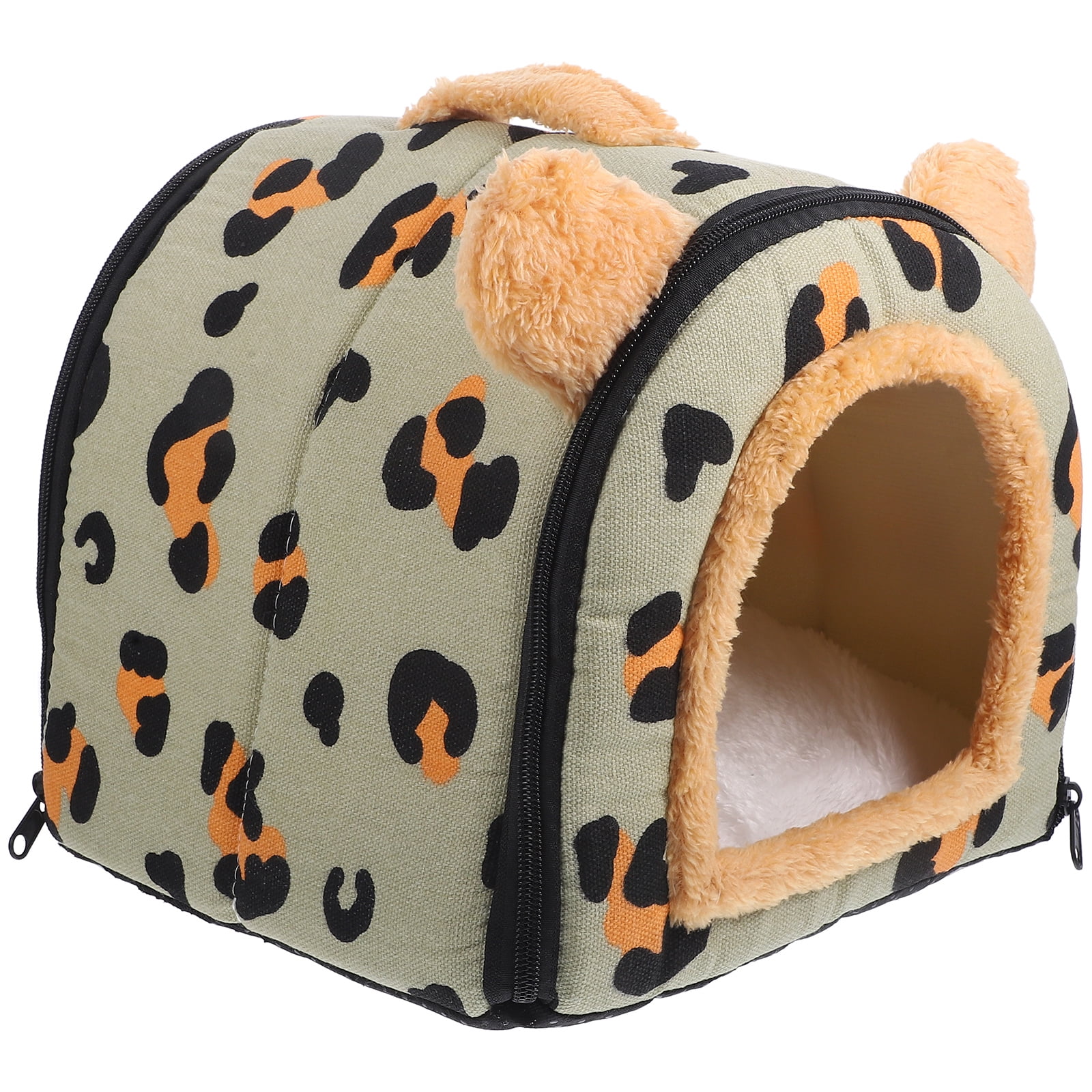 Eease Hamster Guinea Pig Hideout Ferret Hamster House Warm Hamster Sleeping House Fluffy Hamster Nest