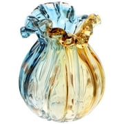 Eease Hand-Blown Glass Flower Vase for Home and Events