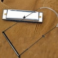 thumbnail image 1 of Metal Harmonica Neck Stand Holder with 24 Slots for Easy Playing and Neat Storage, and Portable Design, 1 of 7