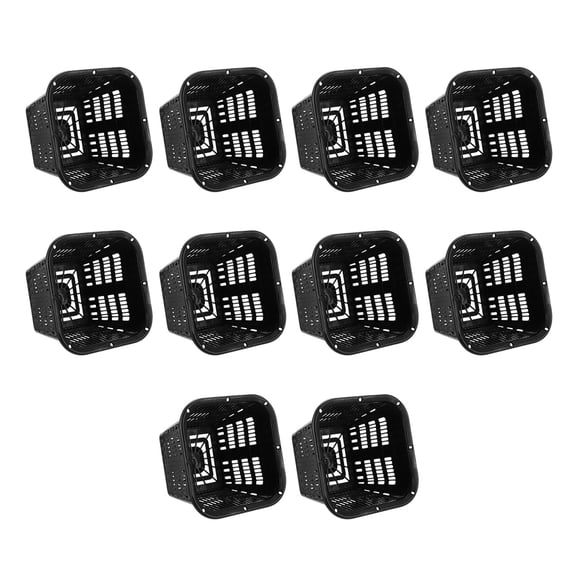 12-Pack Hydroponic Net Pots with Slotted Mesh, Planting Cups for Hydroponic Garden Growing and Plant Cultivation