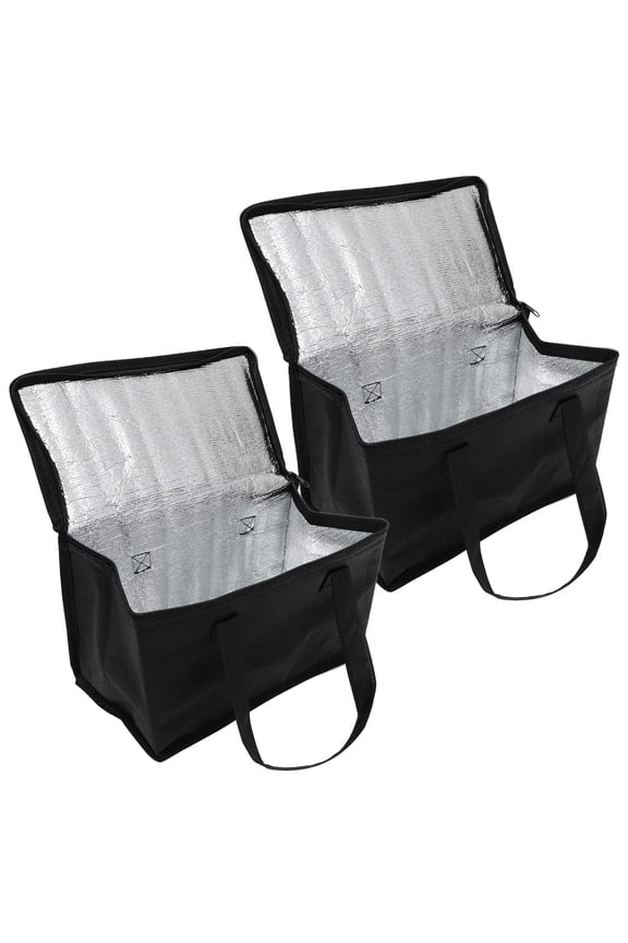 Insulated Reusable Grocery Bag - 2Pcs Large Catering Transport