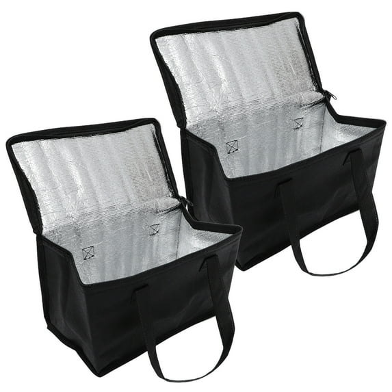 Eease Insulated Reusable Grocery Bag - 2Pcs Large Catering Transport