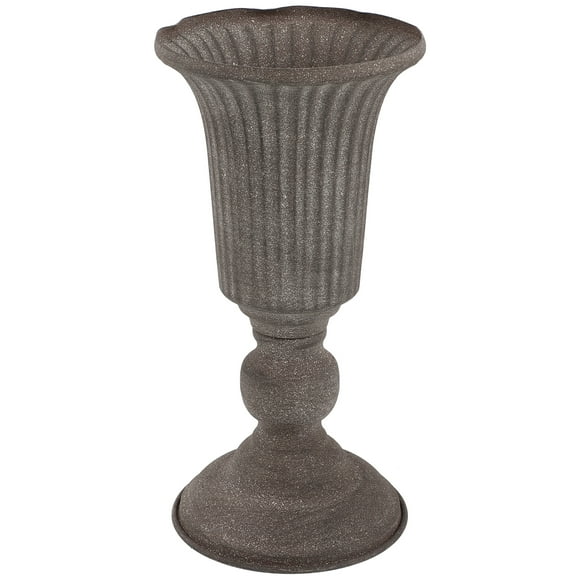Eease Large Outdoor Urn Vase Cast Iron Vintage Planter Shabby Chic Pots