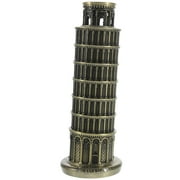Eease Leaning Tower of Pisa Figurine for Fish Tank Decoration