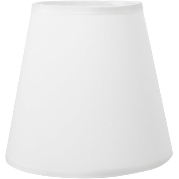 WRITWAA White Linen Light Cover Universal Lamp Shade Sturdy Simple Compact Design for Daily Household Use