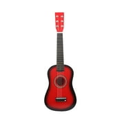 Eease Kids Acoustic Guitar 23" 6 Strings for Beginner Boys Girls (Red)