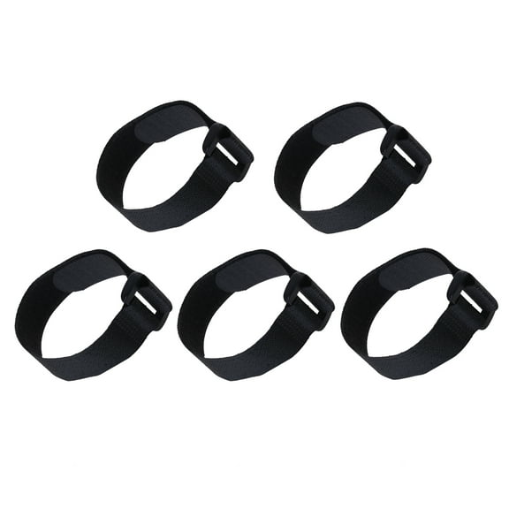Eease Magnetic Hooks & Fastening Straps for Bike Rack - 30cm Black