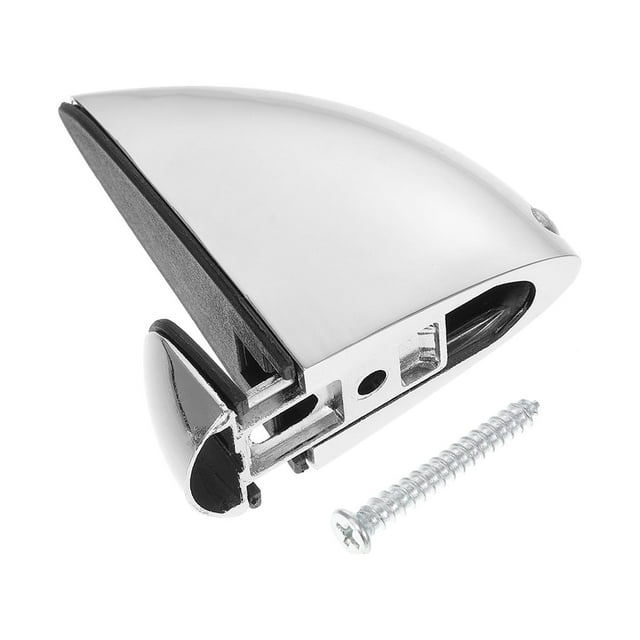 Eease Metal Shelf Glass Clamp for Home Kitchen Bathroom Bedroom 2 Pcs