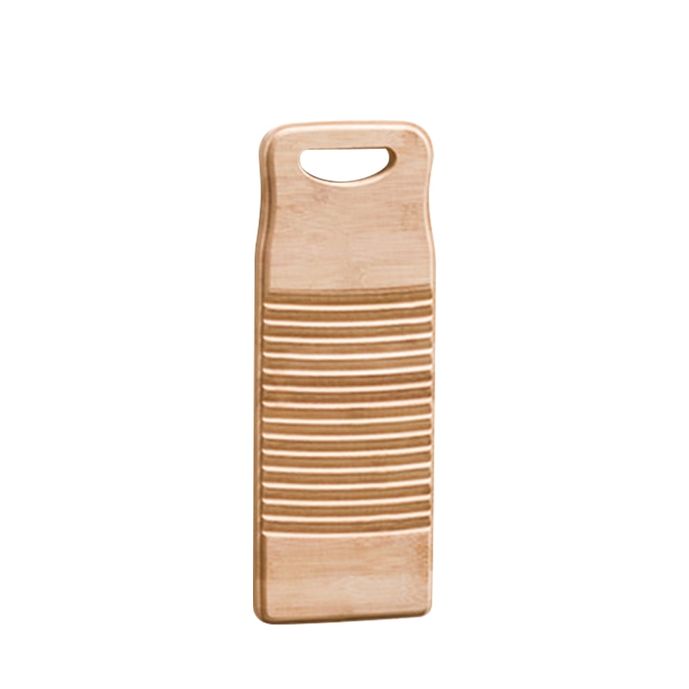 Eease Mini Bamboo Scrubbing Board for Hand Washing Clothes