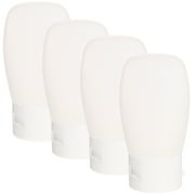 Eease Mini Lotion Bottles Travel Container 30ml Refillable Toiletries Liquid 4pcs