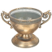 Eease Mini Metal Urn Planter Gold Flower Vase Vintage Decoration