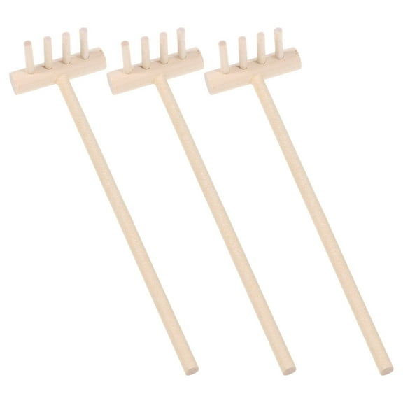 Eease Mini Sand Rakes - Set of 3 for Garden and Meditation