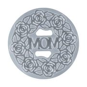 Eease Mother's Day Coaster Mold for Epoxy Resin Casting (White)