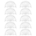 thumbnail image 1 of Napkin Holder Fan Design: 10pcs Tissue Dispenser Stand, 1 of 6