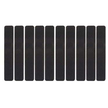Eease Pack of 10 Black Outdoor Anti-Slip Tape for Steps & Garden