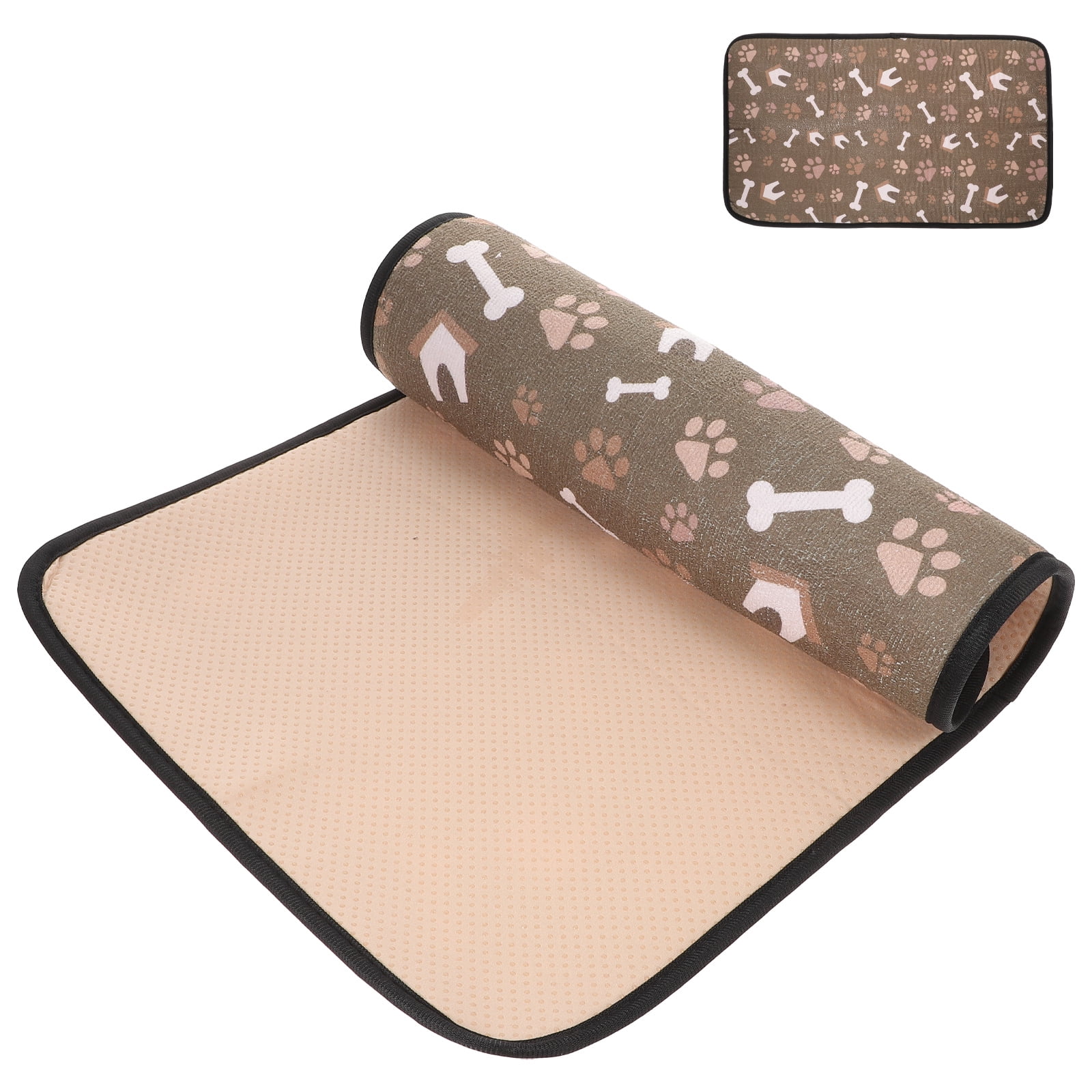 Eease Pet Food Bowl Mat for Cat and Dog Feeding Tray - Walmart.com