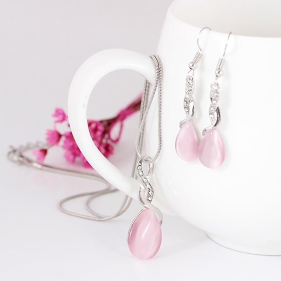 Elegant Crystal Bridal Jewelry Set for Women - Stunning Necklace and Earrings for Weddings, Anniversaries, and Special Occasions