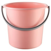 Eease Plastic Bucket with Handle Multipurpose Bucket Portable Plastic Bucket Home Supplies