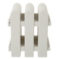 thumbnail image 1 of Eease Portable Decorative Plastic Fence, White, 1 of 6