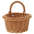 thumbnail image 1 of Rattan Hanging Planter Fruit Basket Wall Organizer, 1 of 8