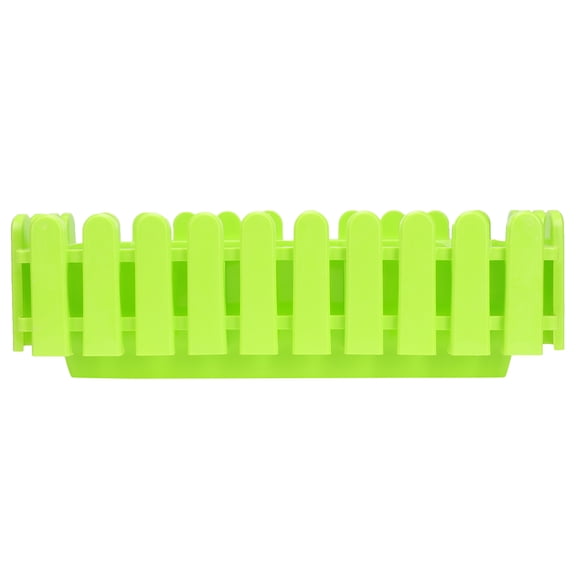 Eease Rectangular Plastic Planter for Patio and Garden