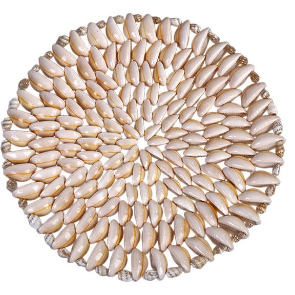 Eease Rustic Seashell Coaster Trivet Hot Pot Holder 20cm