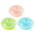thumbnail image 1 of Sandwich & Food Containers 3Pcs Clear Mini Boxes for Sweets & Bakery, 1 of 6