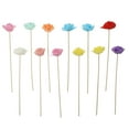 thumbnail image 1 of Scent Diffuser 12pcs Mixed Color Flowers Rattan Reed Essential Oil Aroma Sticks, 1 of 6