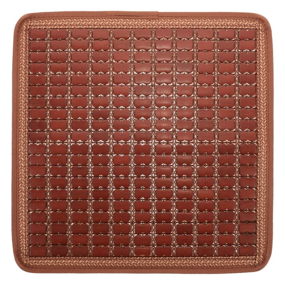 Eease Seasonal Pad Wood Bead Seat Pad Mat Summer Car Seat Cushion Square Pad For Truck