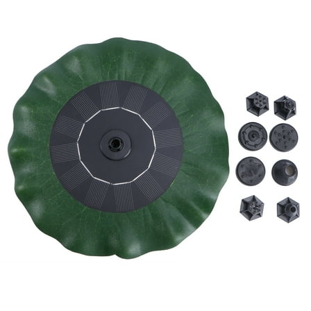 Eease Solar Floating Leaf Fountain for Garden Pond