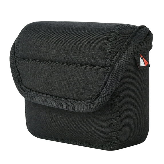 BESTYASH Black Speaker Bag 1Pc Travel Carrying Case with Easy Open Design for Convenient Portable Audio Storage