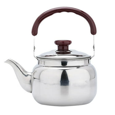 Eease Stainless Steel Tea Kettle Whistling Teapot Ergonomic Handle 1L