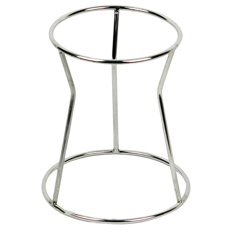 3-Piece Gold Stainless Steel Funnel Set - Narrow Stem, Curved Body & Side Handle For Easy Pouring