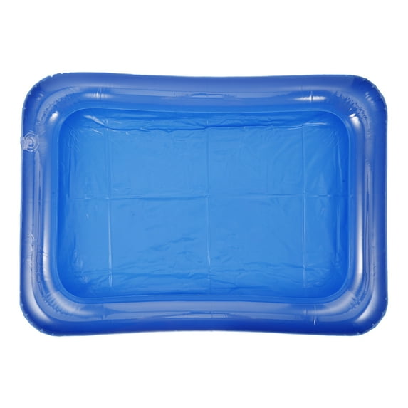 Eease Summer Pool for Dolls Small Pool Playset Sand Tray Inflate Sand Box for Kids