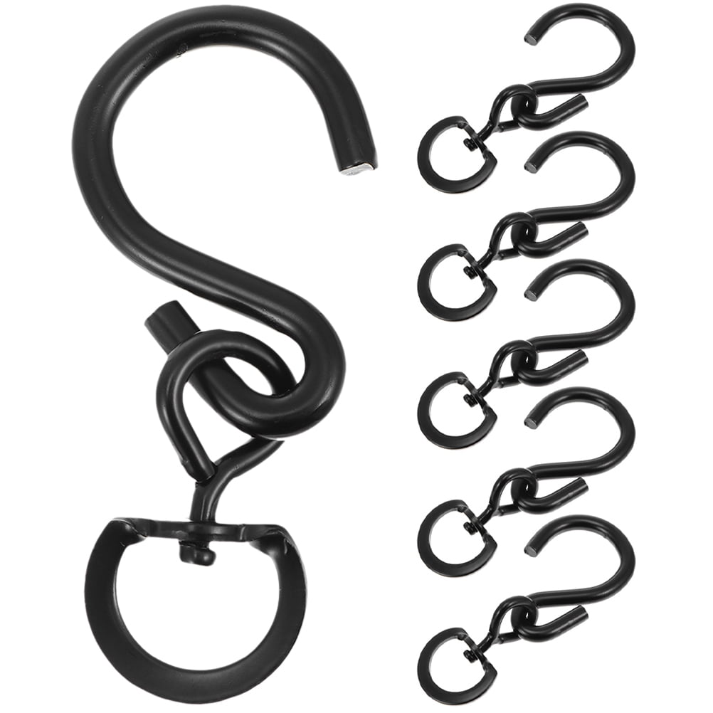 Eease Swivel Plant Hanger 6pcs S Hooks for Hanging Plants & Pots