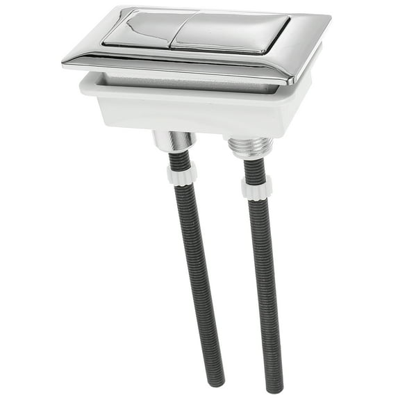 Universal Double Push Flushing Button for Toilet with ABS Material and Circular Design Easy to Install Assorted Color