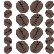 Eease Toyvian Mini Coffee Beans Resin Cabochons for DIY Craft and Display