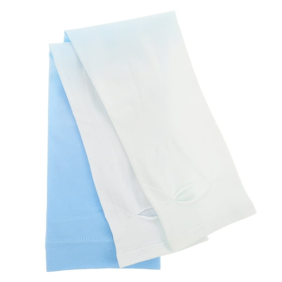 Eease Uv Protection Arm Sleeve Cooling Compression Arm Sleeves Tattoo Arm Covers Up Sleeves For Men Women Work Cycling Fishing Sky-blue