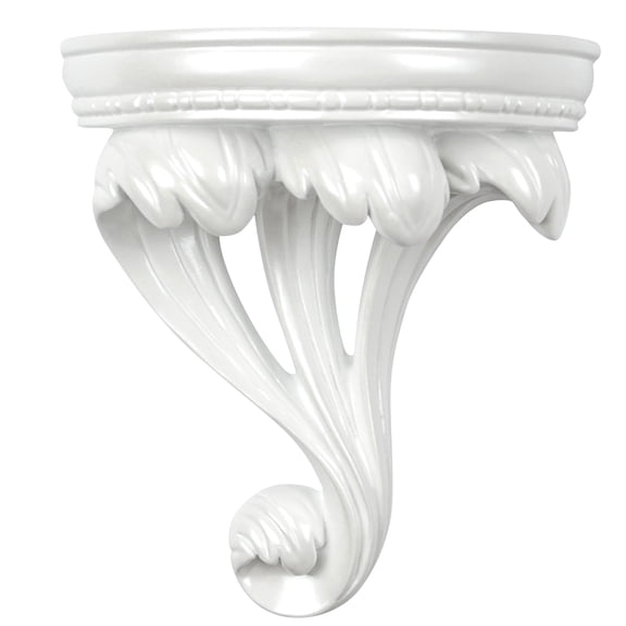 Victorian Style Wall Mounted Decorative Shelves Retro Ornament Display Rack for Home and Living Room