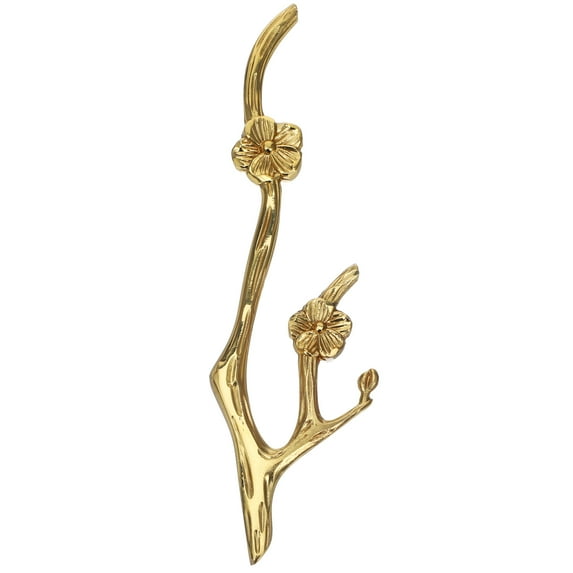 Eease Vintage Knob Pull Handle Drawer Cabinet Flower Branch Modeling Drawer Dresser Pull